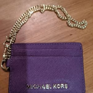 Michael Kors card holder.